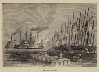 Spanische Kanonenboote